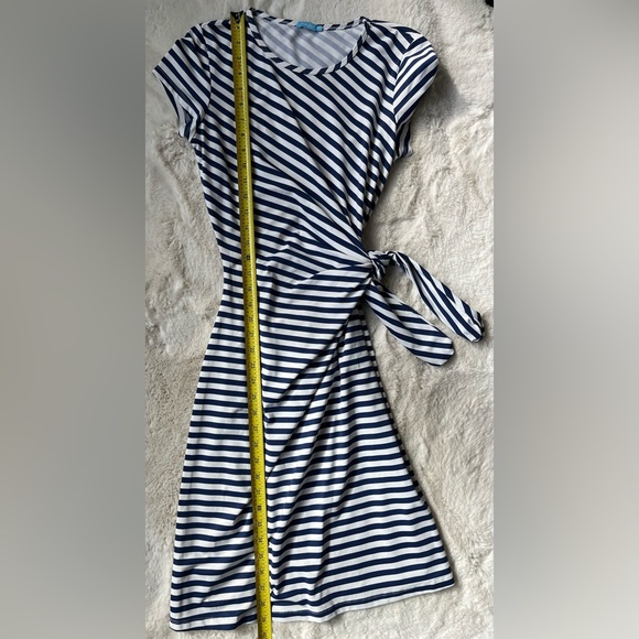 J. McLaughlin Navy and White Striped Dress, small - Picture 3 of 7